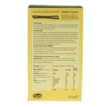 Load image into Gallery viewer, Just Whole Foods Vanilla Custard Powder 180g