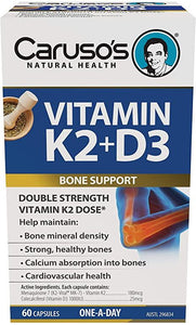 Caruso's Vitamin K2+D3 30c