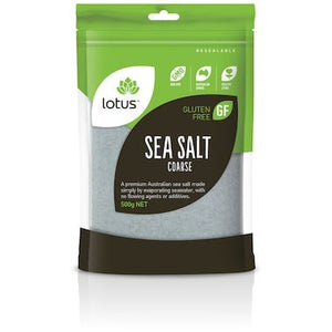 Lotus Sea Salt Coarse 500g