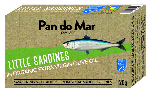 Pan do Mar Little Sardines 120g