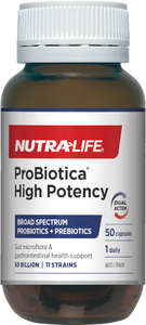 NutraLife Probiotic High Potency 50c