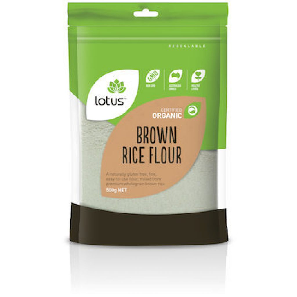 Lotus Brown Rice Flour Organic 500g