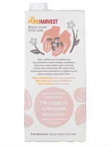 Pure Harvest Activated Almond Milk Organic 1lt