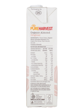 Load image into Gallery viewer, Pure Harvest Activated Almond Milk Organic 1lt
