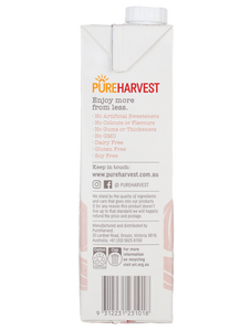 Pure Harvest Activated Almond Milk Organic 1lt