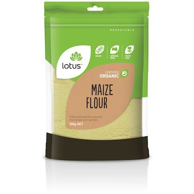 Lotus Maize Flour Organic 500g