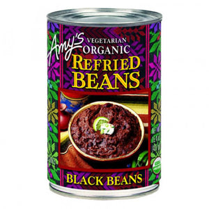 Amys Kitchen Organic Refried Black Beans