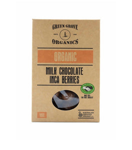 Green Grove Organics Milk Chocolate Inca Berries 180g