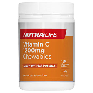 NutraLife Ester C 1200mg Chewable 120t