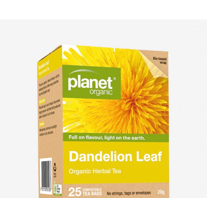 Planet Organic Dandelion Leaf 25pk