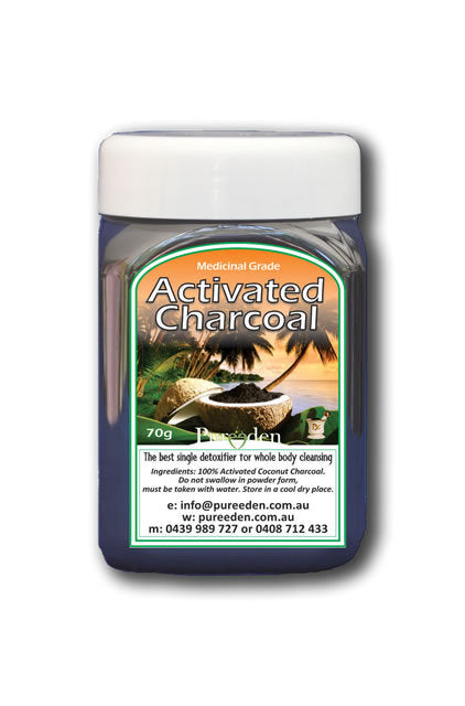 Pure Eden Activated Charcoal 70g