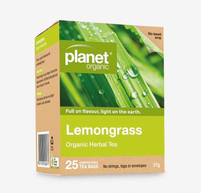 Planet Organic Lemongrass 25pk