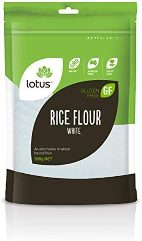 Lotus White Rice Flour Organic 500g