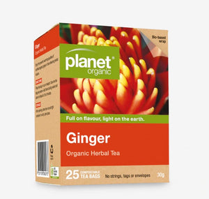 Planet Organic Ginger Tea 25pk