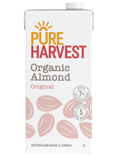 Load image into Gallery viewer, Pure Harvest Activated Almond Milk Organic 1lt
