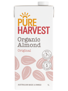 Pure Harvest Activated Almond Milk Organic 1lt