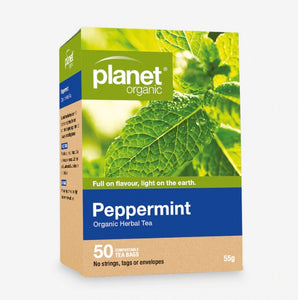 Planet Organic Peppermint Tea 25pk