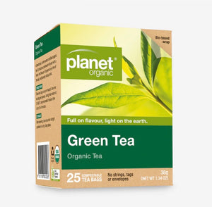 Planet Organic Green Tea 25pk