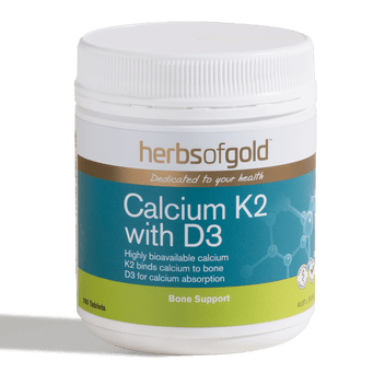 Herbs of Gold Calcium K2 with D3 90c