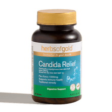 Load image into Gallery viewer, Herbs of Gold Candida Relief 60t
