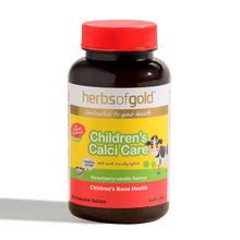 Load image into Gallery viewer, Herbs of Gold Children&#39;s Calci Care 60 chewable&#39;s
