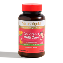 Load image into Gallery viewer, Herbs of Gold Children&#39;s Multi Care 60 chewable&#39;s
