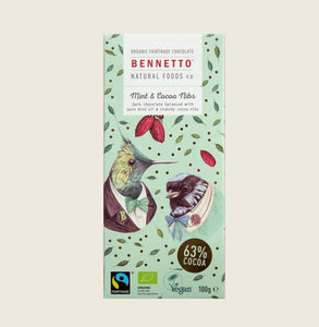 Bennetto Organic Dark Chocolate