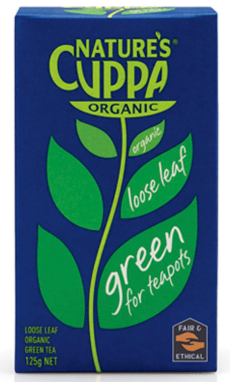 Natures Cuppa Organic Green Loose 125g