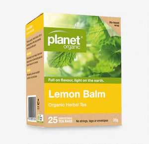 Planet Organic Lemon Balm Tea 25pk