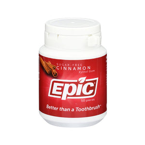 Epic Xylitol Chewing Gum Peppermint x50