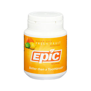 Epic Xylitol Chewing Gum Peppermint x50