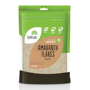 Lotus Amaranth Flakes Rolled Organic 375g