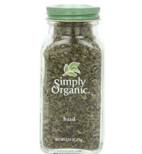 Simply Organic Basil 15g