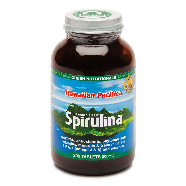 Green Nutritionals Organic Spirulina Capsules