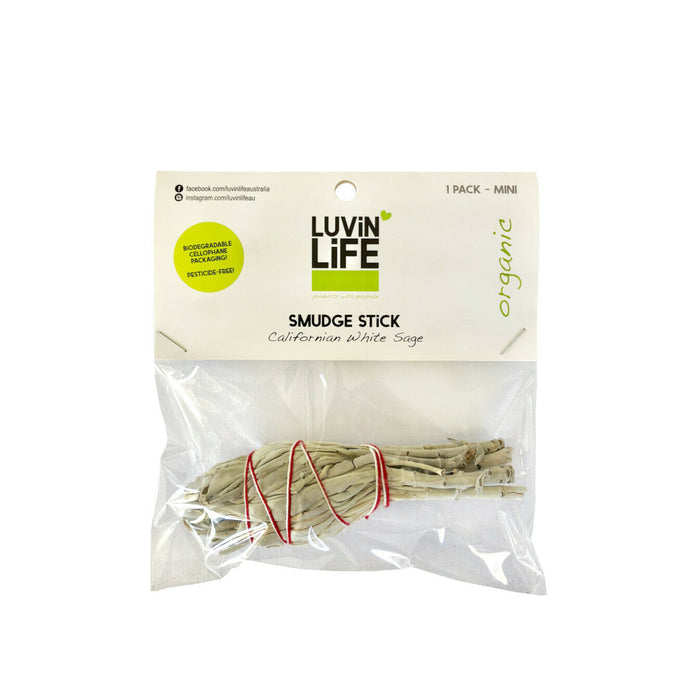 LUVIN LIFE Smudge Stick White Sage Medium 20cm