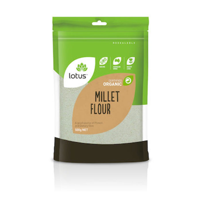 Lotus Millet Flour Organic 500g