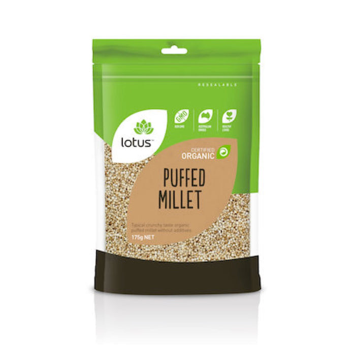 Lotus Millet Puffed Organic 175g