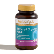 Load image into Gallery viewer, Herbs of Gold Memory &amp; Cognition 60t
