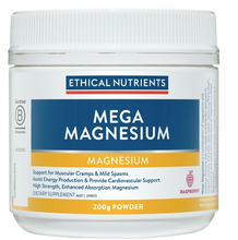 Load image into Gallery viewer, Ethical Nutrients Mega Magnesium Powder Raspberry
