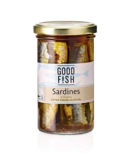 Good Fish Sardines Olive Oil Jar