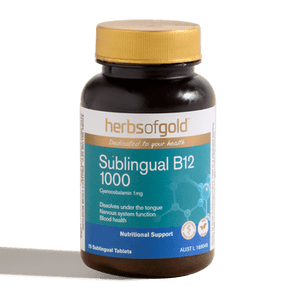 Herbs of Gold Sublingual B12 1000 75c