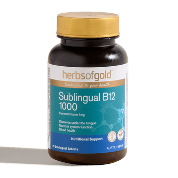 Herbs of Gold Sublingual B12 1000 75c