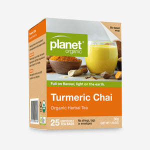 Planet Organic Tumeric Chai 25pk