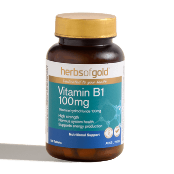 Herbs of Gold Vitamin B1 100mg 100t