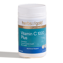 Load image into Gallery viewer, Herbs of Gold Vitamin C 1000 Plus 60t
