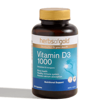 Load image into Gallery viewer, Herbs of Gold Vitamin D3 1000
