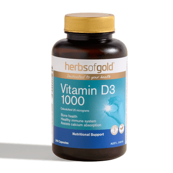 Herbs of Gold Vitamin D3 1000