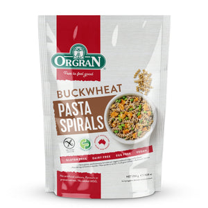 Orgran Pasta Buckwheat Spirals 250g