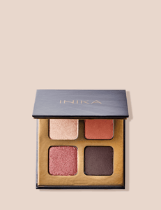 INIKA Organic Quad Eyeshadow Palette (Flowers)