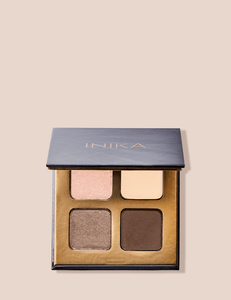 INIKA Organic Quad Eyeshadow Palette (Wind)